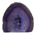 Rough Purple Agate Standing Geode | Natural Crystals | Crystal Geodes