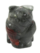 Bloodstone Owl | Crystal Carvings | Carved Crystal Animals