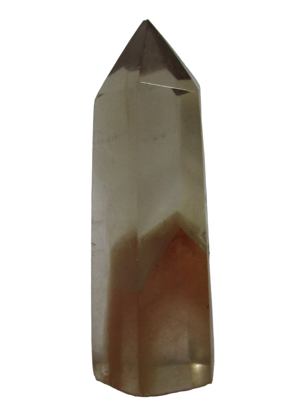 Smoky Quartz Phantom Point | Cut & Polished Crystals | Crystal Obelisks & Natural Points