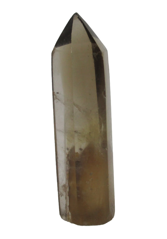 Smoky Quartz Phantom Point | Cut & Polished Crystals | Crystal Obelisks & Natural Points
