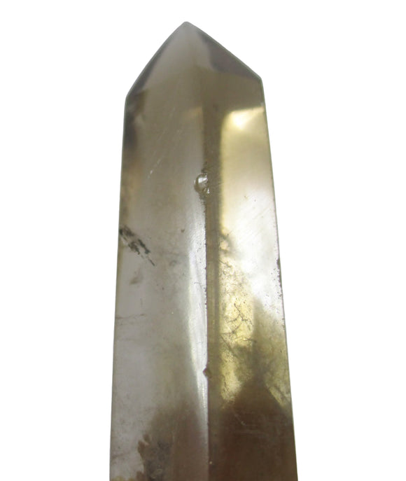 Smoky Quartz Phantom Point | Cut & Polished Crystals | Crystal Obelisks & Natural Points