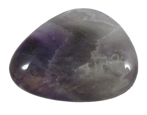Chevron Amethyst Thumb Stone | Cut & Polished Crystals | Polished Crystal Thumb Stones