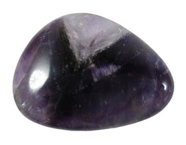 Chevron Amethyst Thumb Stone | Cut & Polished Crystals | Polished Crystal Thumb Stones