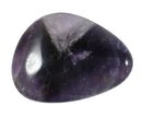 Chevron Amethyst Thumb Stone | Cut & Polished Crystals | Polished Crystal Thumb Stones