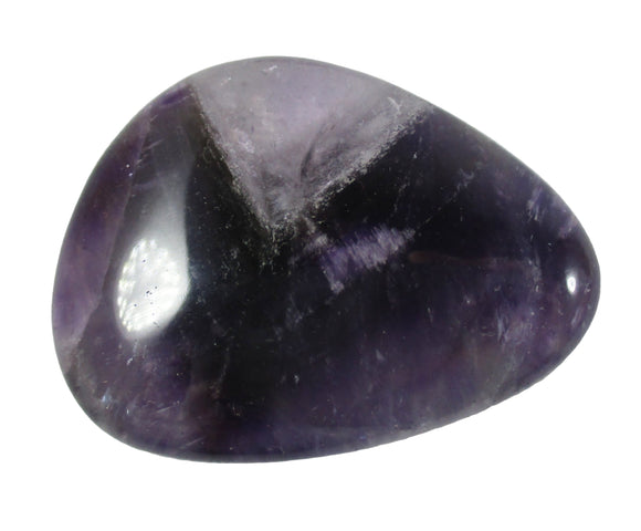 Chevron Amethyst Thumb Stone | Cut & Polished Crystals | Polished Crystal Thumb Stones
