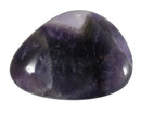 Chevron Amethyst Thumb Stone | Cut & Polished Crystals | Polished Crystal Thumb Stones