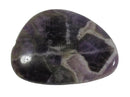 Chevron Amethyst Thumb Stone | Cut & Polished Crystals | Polished Crystal Thumb Stones