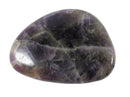 Chevron Amethyst Thumb Stone | Cut & Polished Crystals | Polished Crystal Thumb Stones