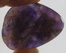 Chevron Amethyst Thumb Stone | Cut & Polished Crystals | Polished Crystal Thumb Stones