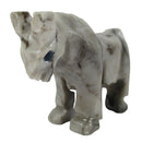 Grey Soapstone Horse (Small) | Crystal Carvings | Carved Crystal Animals