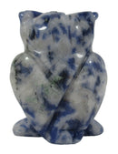 Sodalite Owl | Crystal Carvings | Carved Crystal Animals