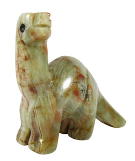Onyx Brontosaurus (Large) | Crystal Carvings | Carved Crystal Animals