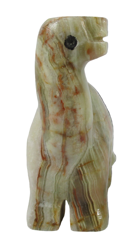 Onyx Brontosaurus (Large) | Crystal Carvings | Carved Crystal Animals