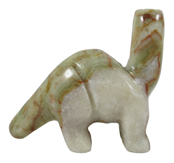 Onyx Brontosaurus (Large) | Crystal Carvings | Carved Crystal Animals