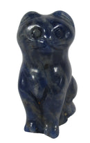 Sodalite Cat | Crystal Carvings | Carved Crystal Animals