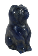 Sodalite Cat | Crystal Carvings | Carved Crystal Animals