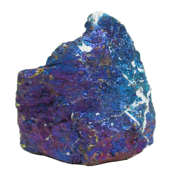 Turquoise and Violet Peacock Ore Chunk | Natural Crystals | Raw Crystal Chunks