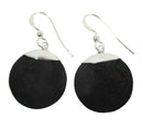 Circular Lava Earrings | Crystal Jewellery | Gemstone Earrings