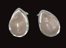 Rose Quartz Teardrop Earrings | Crystal Jewellery | Gemstone Earrings