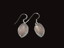 Rose Quartz Marquis Earrings | Crystal Jewellery | Gemstone Earrings