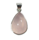 Rose Quartz Teardrop Pendant | Crystal Jewellery | Crystal Pendants