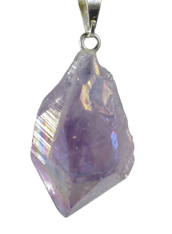 Aura Amethyst Point Pendant | Crystal Jewellery | Crystal Pendants