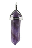 Chevron Amethyst Point Pendant | Crystal Jewellery | Point Pendants
