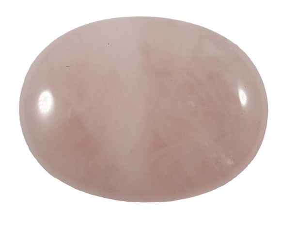 Rose Quartz Chunky Thumb Stone | Cut & Polished Crystals | Polished Crystal Thumb Stones