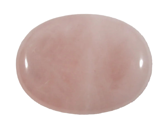 Rose Quartz Chunky Thumb Stone | Cut & Polished Crystals | Polished Crystal Thumb Stones