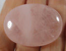 Rose Quartz Chunky Thumb Stone | Cut & Polished Crystals | Polished Crystal Thumb Stones