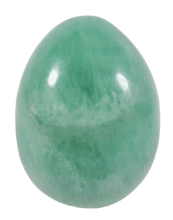 Green Fluorite Egg | Crystal Carvings | Polished Crystal Eggs