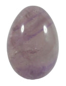 Chevron Amethyst Heart | Crystal Carvings | Polished Crystal Eggs