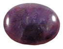 Chevron Amethyst Thick Thumb Stone | Cut & Polished Crystals | Polished Crystal Thumb Stones
