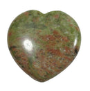 Mini Unakite Heart | Crystal Carvings | Polished Crystal Hearts