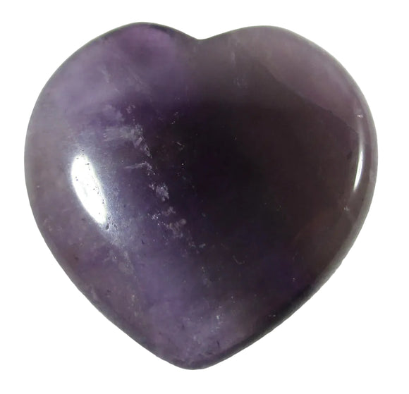 Mini Amethyst Heart | Crystal Carvings | Polished Crystal Hearts