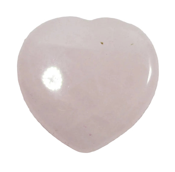 Mini Rose Quartz Heart | Crystal Carvings | Polished Crystal Hearts