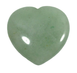 Mini Green Aventurine Heart | Crystal Carvings | Polished Crystal Hearts