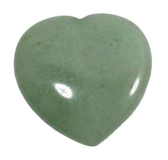 Mini Green Aventurine Heart | Crystal Carvings | Polished Crystal Hearts