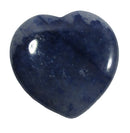 Mini Blue Quartz Heart | Crystal Carvings | Polished Crystal Hearts