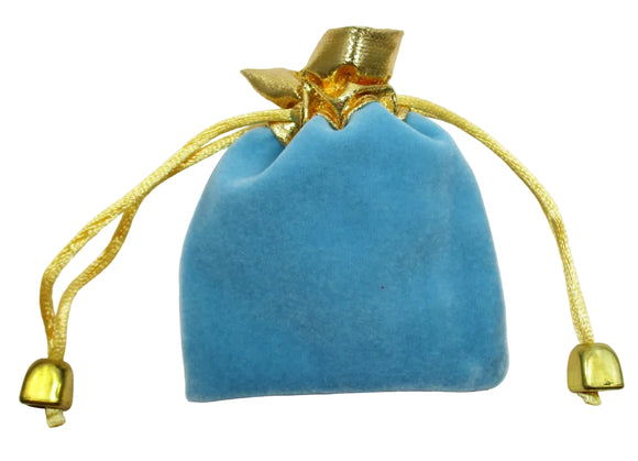 Turquoise Velvet Pouch | Others | Gift Boxes & Pouches