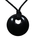 Obsidian Donut Necklace | Crystal Jewellery | Crystal Necklaces