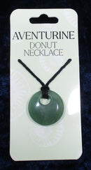 Aventurine Donut Necklace | Crystal Jewellery | Crystal Necklaces