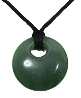 Aventurine Donut Necklace | Crystal Jewellery | Crystal Necklaces