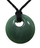 Aventurine Donut Necklace | Crystal Jewellery | Crystal Necklaces
