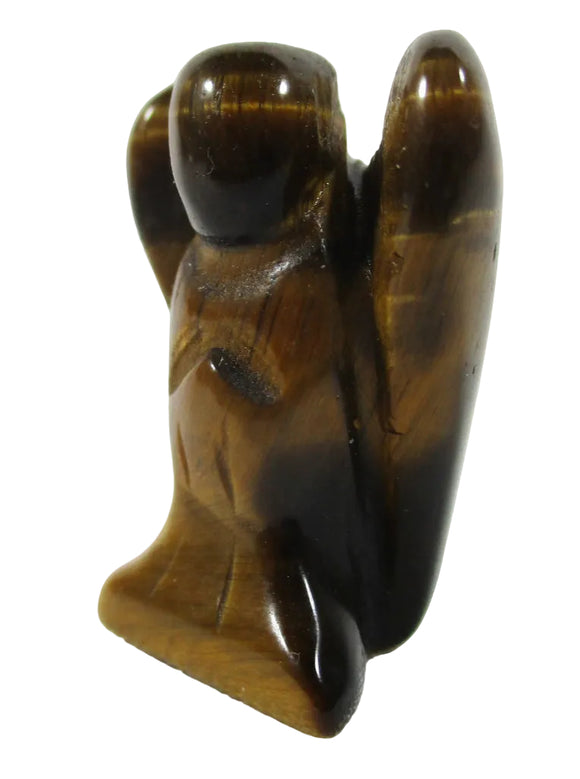 Tigers Eye Angel (Small) | Crystal Carvings | Crystal Angels