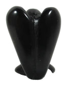 Black Onyx Angel (Small) | Crystal Carvings | Crystal Angels