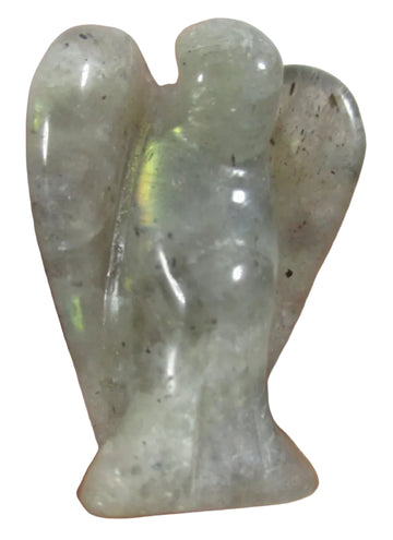 Labradorite Angel (Small) | Crystal Carvings | Crystal Angels