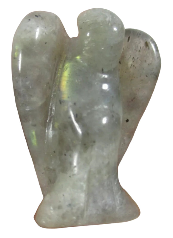 Labradorite Angel (Small) | Crystal Carvings | Crystal Angels