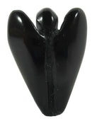 Black Onyx Angel (Small) | Crystal Carvings | Crystal Angels