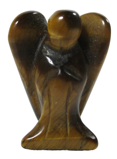 Tigers Eye Angel (Small) | Crystal Carvings | Crystal Angels
